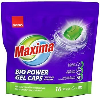 cumpără Sano Maxima detergent gel BIO capsule 16 buc în Chișinău 