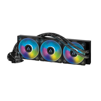 Водяное охлаждение Arctic Liquid Freezer II 240 A-RGB Multi Compatible All-In-One CPU Water Cooler A-RGB, Intel 1700, 1200, 115X, 2011-3, 2066, AMD AM5, AM4, VRM Fan: 40mm 1000–3000rpm, Pump: 800–2000rpm, 2x120mm Fan A-RGB 200–1800rpm, Fluid Dynamic Bearing, ACFRE00093A