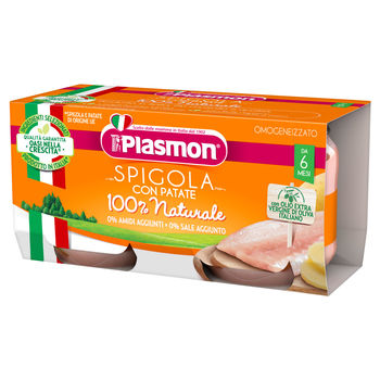 cumpără Plasmon Piure cu sibas si legume ,+6 luni ,2x80 gr în Chișinău 