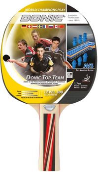 Paleta tenis de masa Donic Top Team 500 / 725051, 1.7 mm, Donic1*-rubber (3202) 