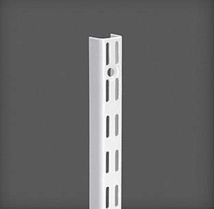 cumpără Profil perete perforație dublă 2236x25x16 mm, alb în Chișinău 
