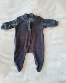 Комбинезон Pampy (0-1мес) Dark Grey 