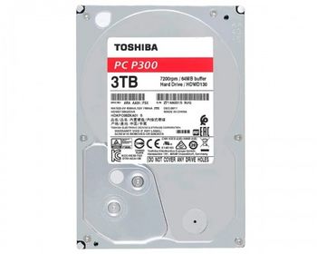 купить 3.5" HDD 3.0TB  Toshiba HDWD130UZSVA  P300,  Desktop™, 7200rpm, 64MB, SATAIII в Кишинёве 