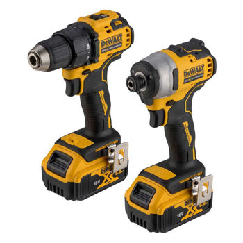 купить Набор аккумуляторного инструмента DeWALT DCK2061P2T (DCD708+DCF809) в Кишинёве 