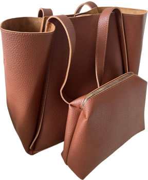 Сумка-шоппер Big City Texture Brown 