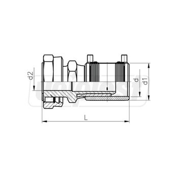 купить Переход e/f AG D. 63 x 2" Мама - латунь PE100 SDR11 PN16 39.5W  +GF+ в Кишинёве 