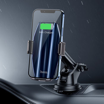 Hoco S45 Energia smart wireless charging car holder 