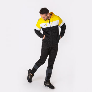 Hanorac JOMA - CREW IV NEGRO-AMARILLO 