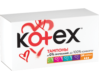 Тампоны Kotex Normal, 24 шт 