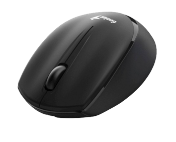 Wireless Mouse Genius NX-7009, 1200 dpi, 3 buttons, Ambidextrous, 65g., 1xAA, Black 