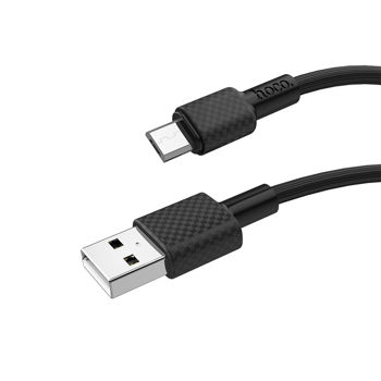 Hoco Cable USB to Micro USB X29 Superior 2A 1m, Black 