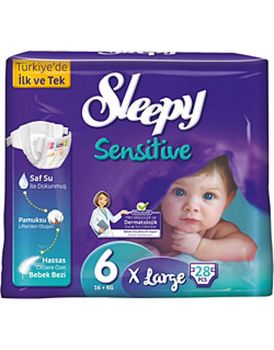 cumpără Sleepy Scutece pentru copii Sensitive 6, 16+ kg, 28buc. în Chișinău 