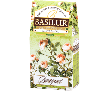 Чай зеленый  Basilur Bouquet Collection  WHITE MAGIC  100 г 