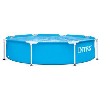 Piscina 244x51cm, 4485L, cadru metalic 