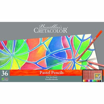 Набор пастельных карандашей, 36 цветов  FINE ART PASTEL Cretacolor 