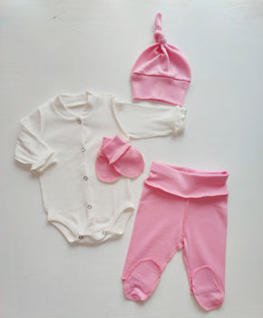 Set Pampy Ivory+Pink 