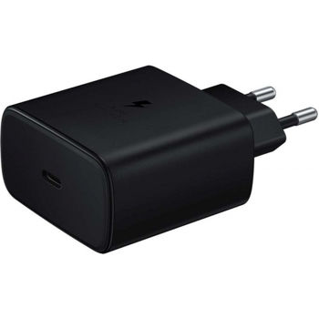 Samsung Wall Charger 1x Type*C Super Fast Charging 45W with Cable Type-C to Type-C 1.8m, Black 