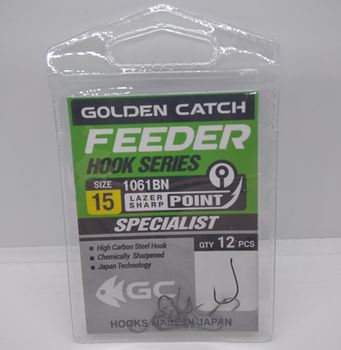 Cîrlige Golden Catch Feeder Nr15, 12buc 