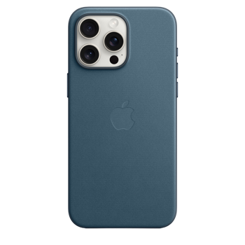 iPhone 15 Pro Max FineWoven Case with MagSafe - Pacific Blue 