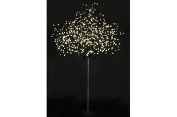 Copac decorativ coroana-"glob" 250cm, 600LED, alb 