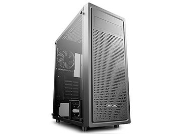 Case Middletower Deepcool E-SHIELD E-ATX/ATX Black no PSU, Side Tempered glass, 1xUSB3.0/2xUSB2.0/AudioHD x 1/Mic x 1, Included: Rear: 1x120mm fan; Optional: Front: 3x120mm or 3x140mm; Top: 2x120mm/140mm (carcasa/корпус)