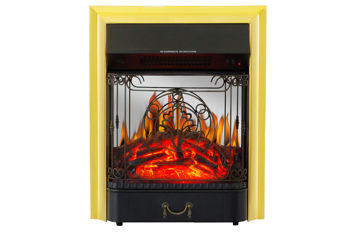 Semineu electric Royal Flame Majestic FX M Brass 