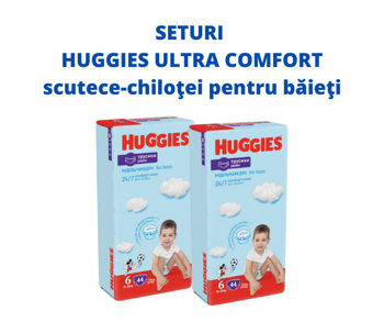 купить Набор трусики для мальчиков Huggies 6 (16-22 kg), 2x44 шт. в Кишинёве 