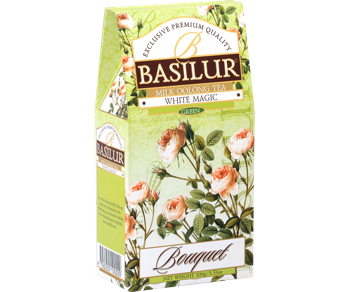Ceai verde  Basilur Bouquet Collection  WHITE MAGIC  100g 