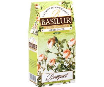 Чай зеленый  Basilur Bouquet Collection  WHITE MAGIC  100 г 