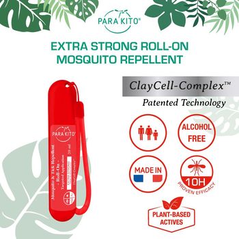 PARA'KITO Roll-on ROSU 20 ml Extra puternic anti-tantari si capuse 