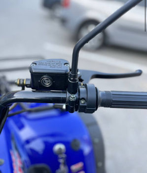 ATV pe benzină cu remorcă Bashan 250CC, blue 