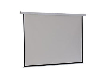 Electric Projection Screen FS-ES 1:1, 84" x 84" / 213cm x 213cm, Cable remote Control, Matte White