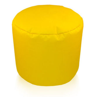 cumpără Puf suport Cilinder, galben, 380x380x400 mm în Chișinău 