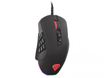 Genesis Mouse Xenon 770, 10200 DPI, Optical, With Software 