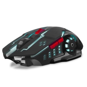 Wireless Gaming Mouse SVEN RX-G930W, Optical, 800-2400 dpi, 6 buttons, Backlight, 400mAh, Black 