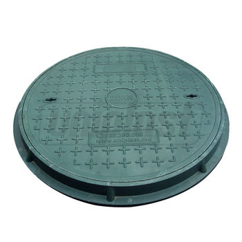 cumpără Capac canalizare cu rama D.700x30 / 2 t verde (pentru zone pietonale/gradina) (760x45 mm, 25 kg) în Chișinău 