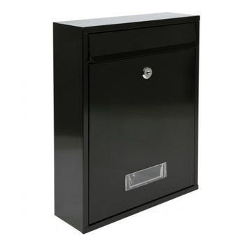cumpără Cutie poştală 360x260x80 mm, negru metalic în Chișinău 