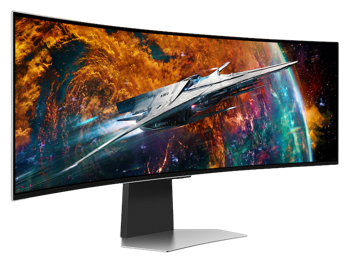 49" SAMSUNG Odyssey G95SC,White,OLED,5120x1440,240Hz,0.03ms,250cd,HDR,DP+HDMI,TizenOC 