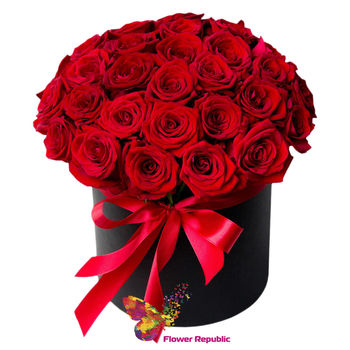 Buchet "Princess Sofi" in cutie negru 