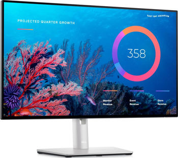 купить 23.8" DeII UltraSharp U2422HE,Silver,IPS,1920x1080,75Hz,5ms,250cd,CR1000:1,HDMI+DP+USB+TypeC+LAN,Pvt в Кишинёве 