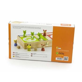 Настольная обучающая деревянная игра "Ludo" 50064 (8001) 