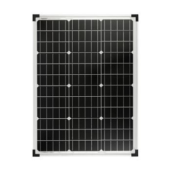 Panou solar monocristalin 50 W cu regulator de încărcare 