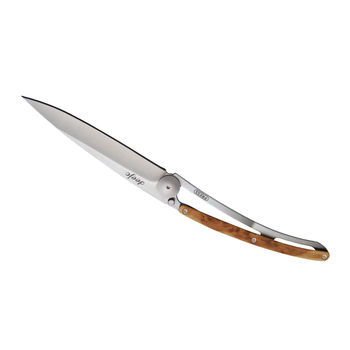 купить Нож Deejo Wood 37g, Juniper wood, Left handed, 1CBG02 в Кишинёве 
