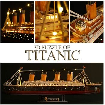 купить CubicFun пазл 3D Titanic в Кишинёве 