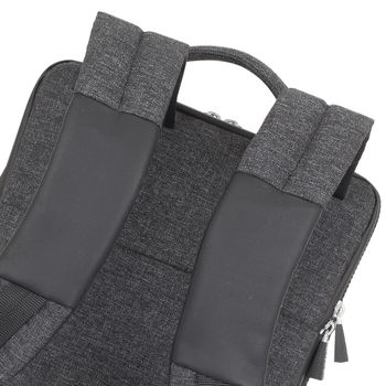 Backpack Rivacase 8825, for Laptop 13,3" & City bags, Black Melange 