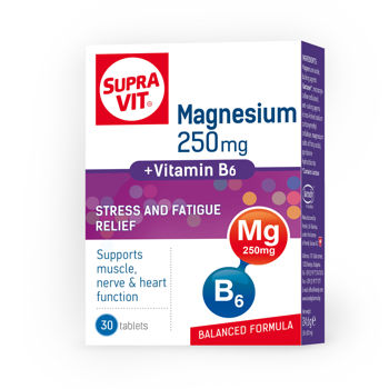 cumpără SupraVit Magneziu 250mg + Vitamina B6 comp. N30 în Chișinău 