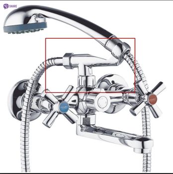 cumpără Suport dus cromat (D. 1/2" x 3/4") WH-06  ZEGOR în Chișinău 