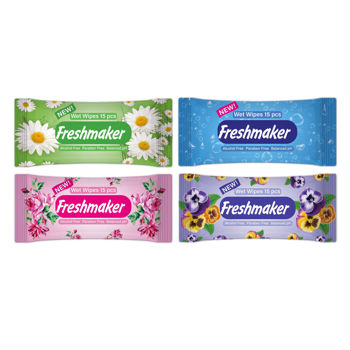 cumpără Freshmaker șervețele umede 15 buc (sortiment) (1buc) în Chișinău 