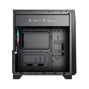 Case ATX GAMEMAX Nova N6, w/o PSU, 1x120mm, ARGB LED fan, ARGB LED strip, TG, USB 3.1, Black 