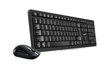 Комплект клавиатуры и мыши Genius KM-8200, беспроводной, черный 